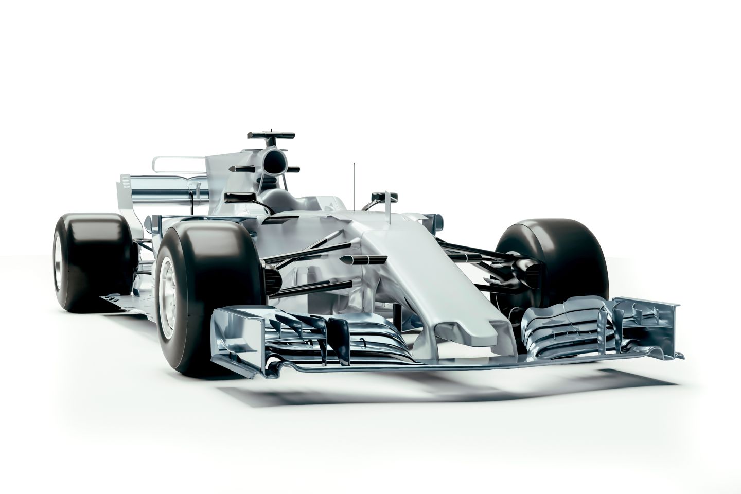 3d f1 race car render